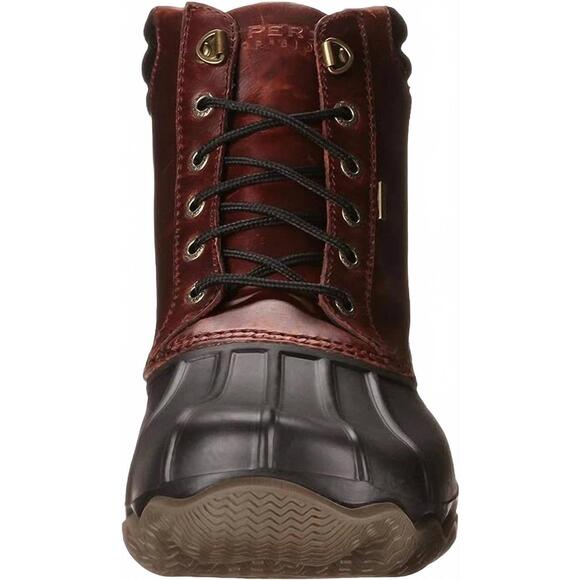 NEW SPERRY men\'s avenue duck boot in black amaretto main image 5